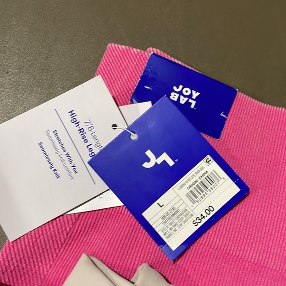 NWT JOY LAB SEAMLESS 7/8 HIGH RISE LEGGING SIZE L - Picture 6 of 6